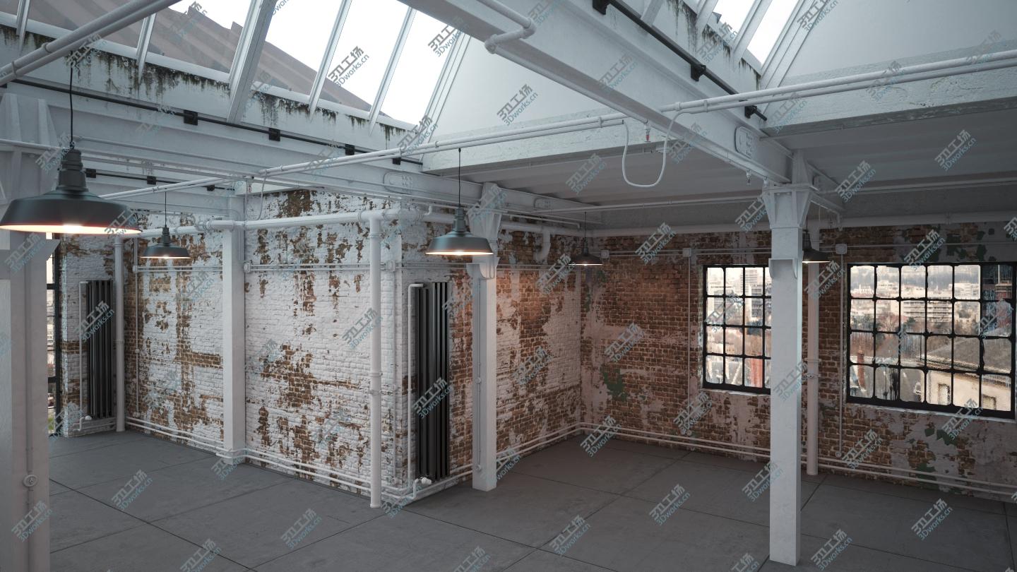 images/goods_img/20210313/Old vintage industrial Loft Studio Apartment with brick walls model/5.jpg